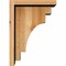 Ekena Millwork Mediterranean Rough Sawn Corbel w/Backplate, Western Red Cedar, 6"W x 10"D x 14"H COR06X10X14MED01RWR - alternate 3
